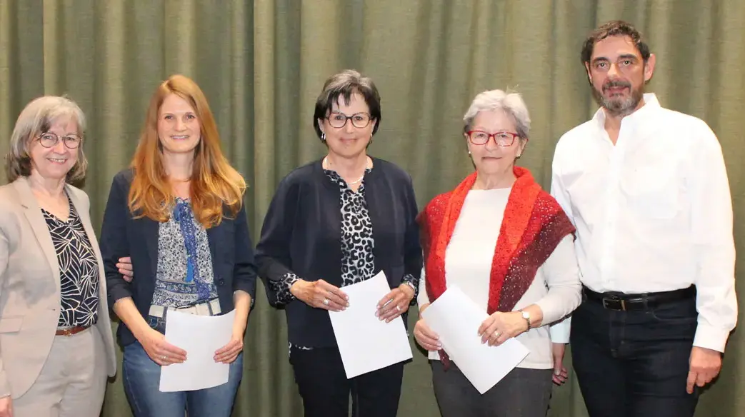 Neuaufnahme Renate mit Nicole, Astrid und