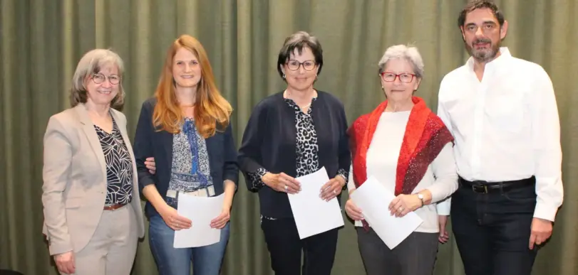 Neuaufnahme Renate mit Nicole, Astrid und