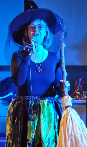 Renate Ludescher unsere Oberhexe