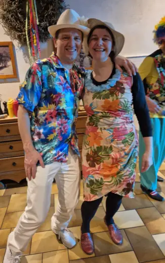 Willi und Manuela Kaufmann im Florida Dress